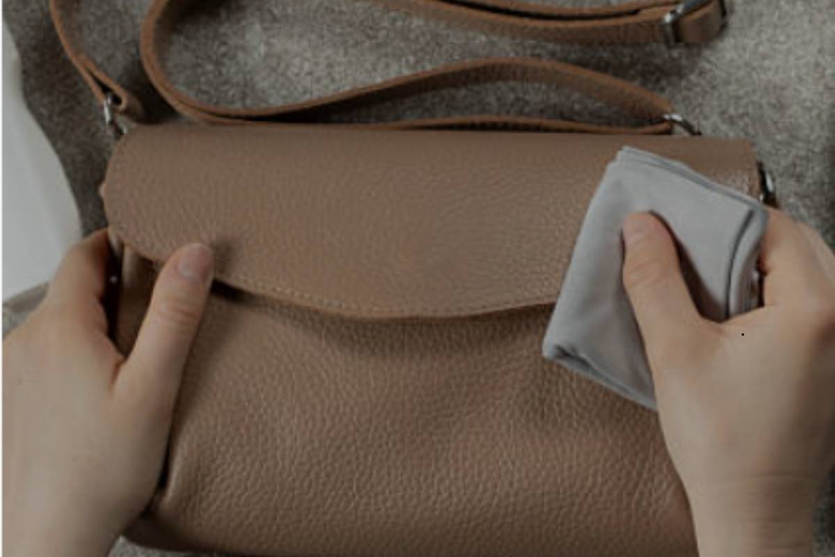 Professional handbag dry cleaning service to maintain quality