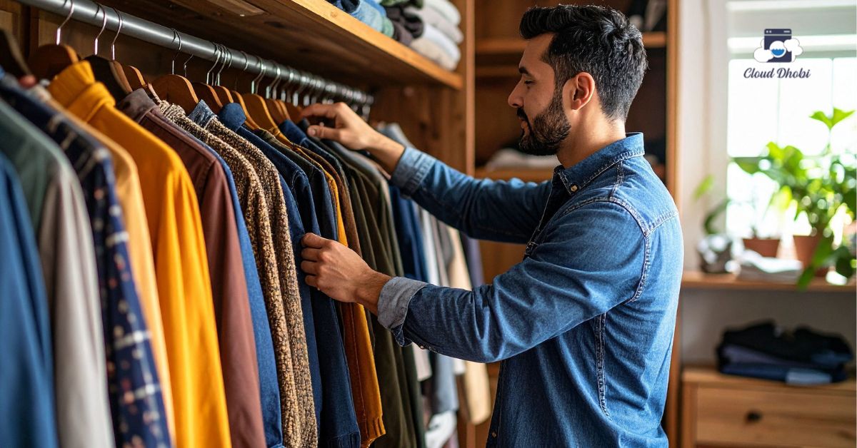 Outfit planning and clean clothes for New Year celebrations in Delhi NCR