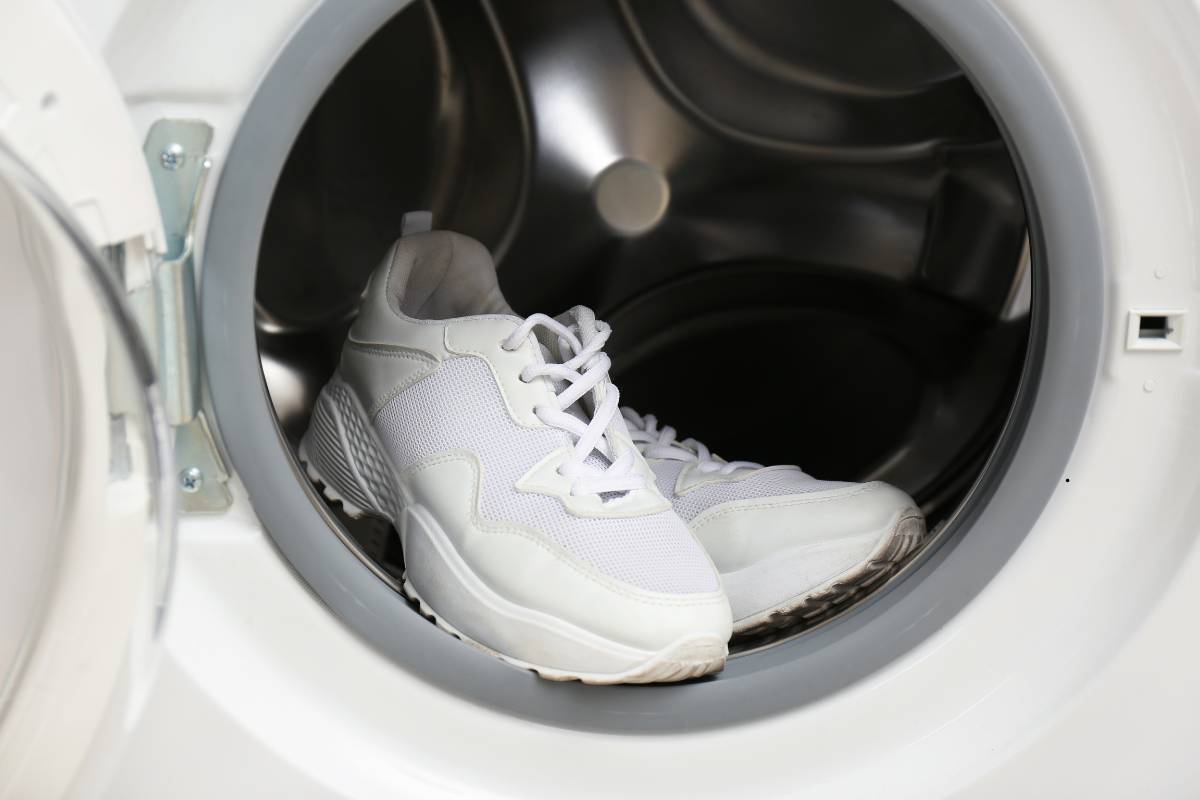 Expert cleaning shoes service using advanced shoe care techniques.