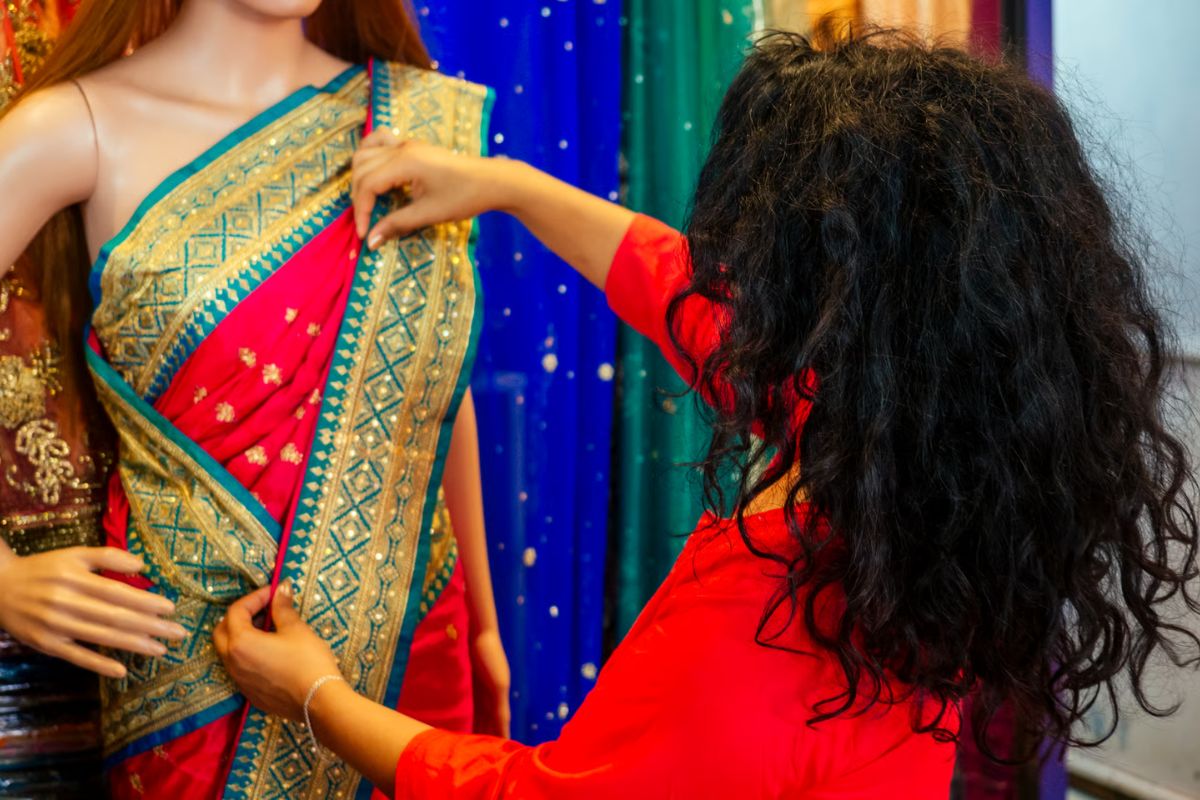 chiffon saree care noida - before and after results