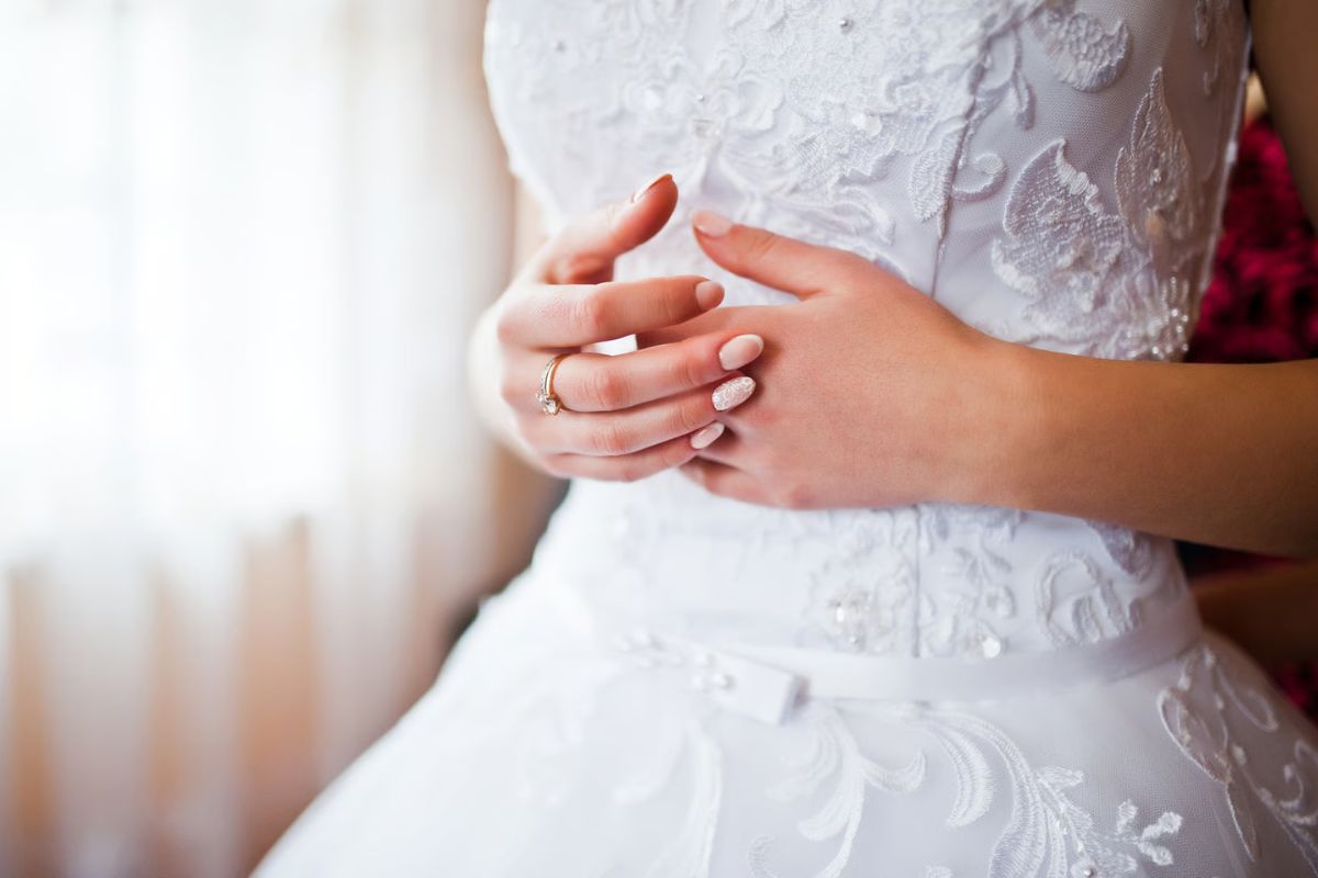 white gown dry cleaning delhi - Cloud Dhobi Delhi laundry and dry cleaning service