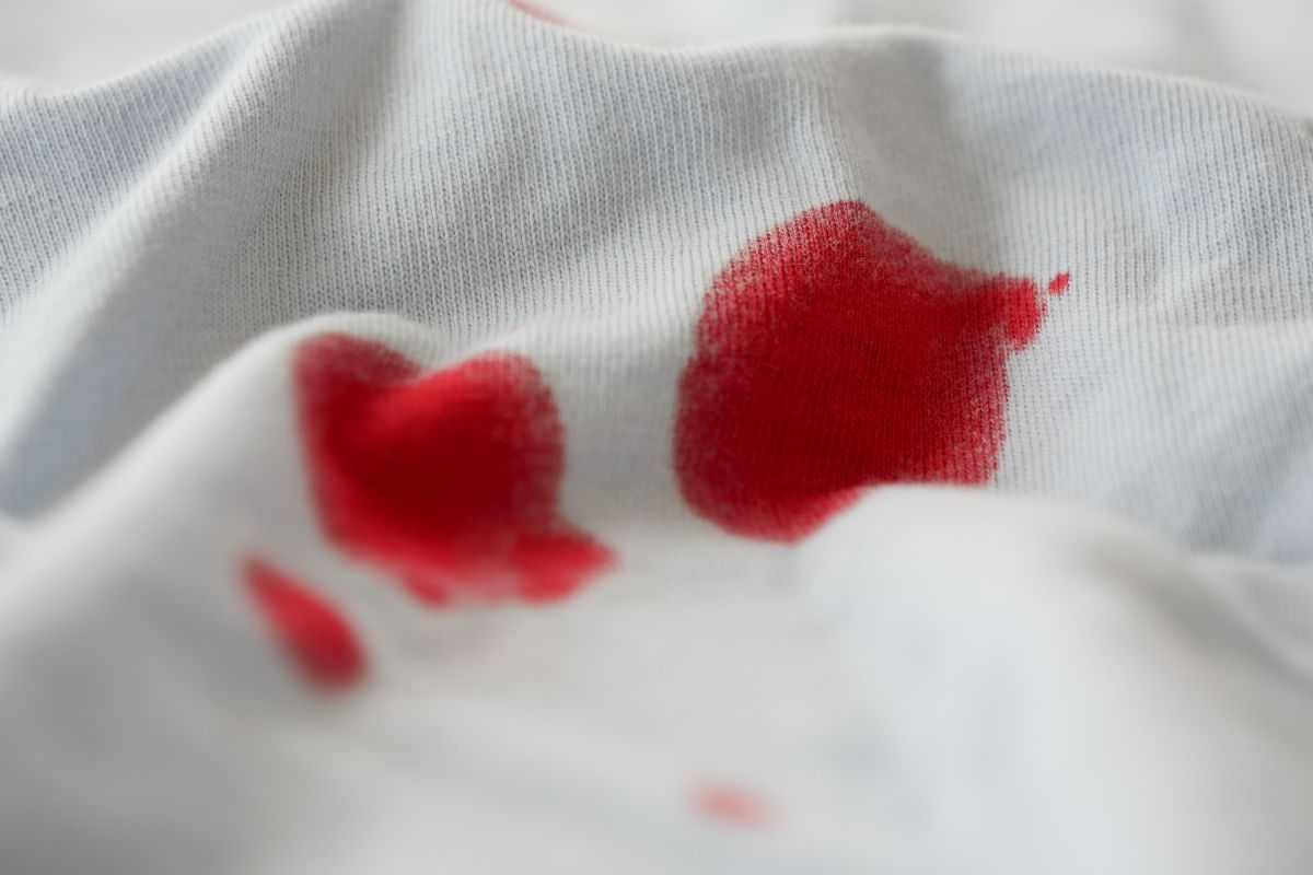 Blood Stain Removal Home Remedy and get blood out of fabric advice from Cloud Dhobi
