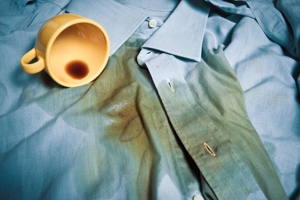 Coffee Stain Removal and remove tea stains from clothes guidance from Cloud Dhobi