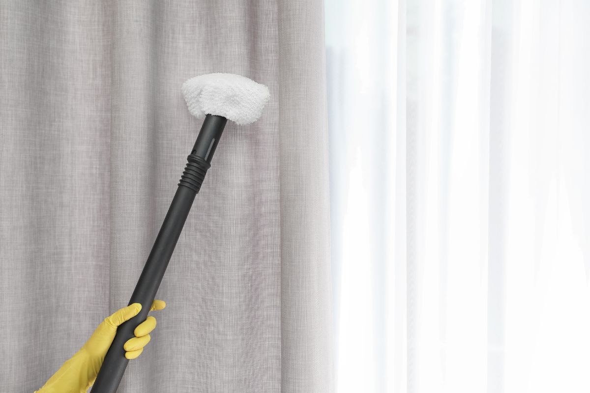 curtain dry cleaning price in faridabad - Cloud Dhobi featured image