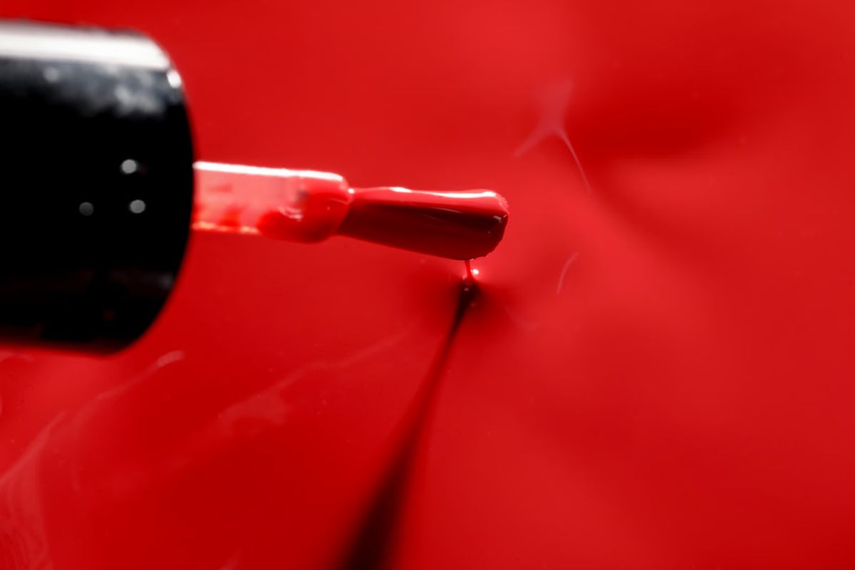 remove nail polish stains from clothes - Cloud Dhobi professional service at your doorstep in Delhi