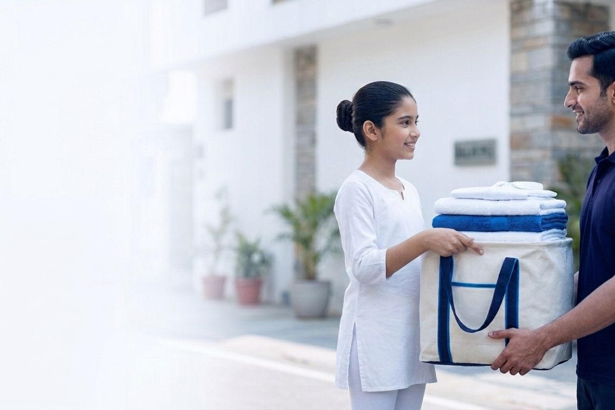student laundry ghaziabad - quality finish after professional cleaning