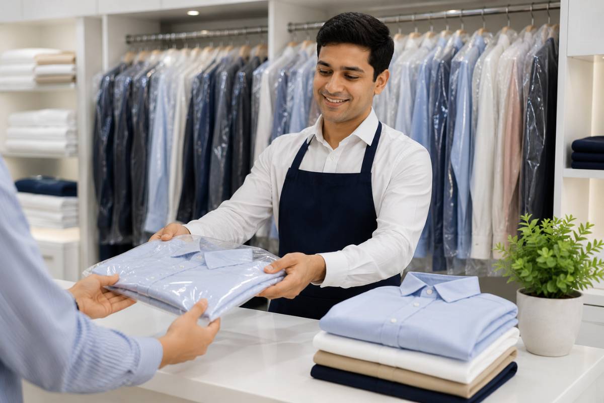 laundry charges greater noida - Cloud Dhobi team at work