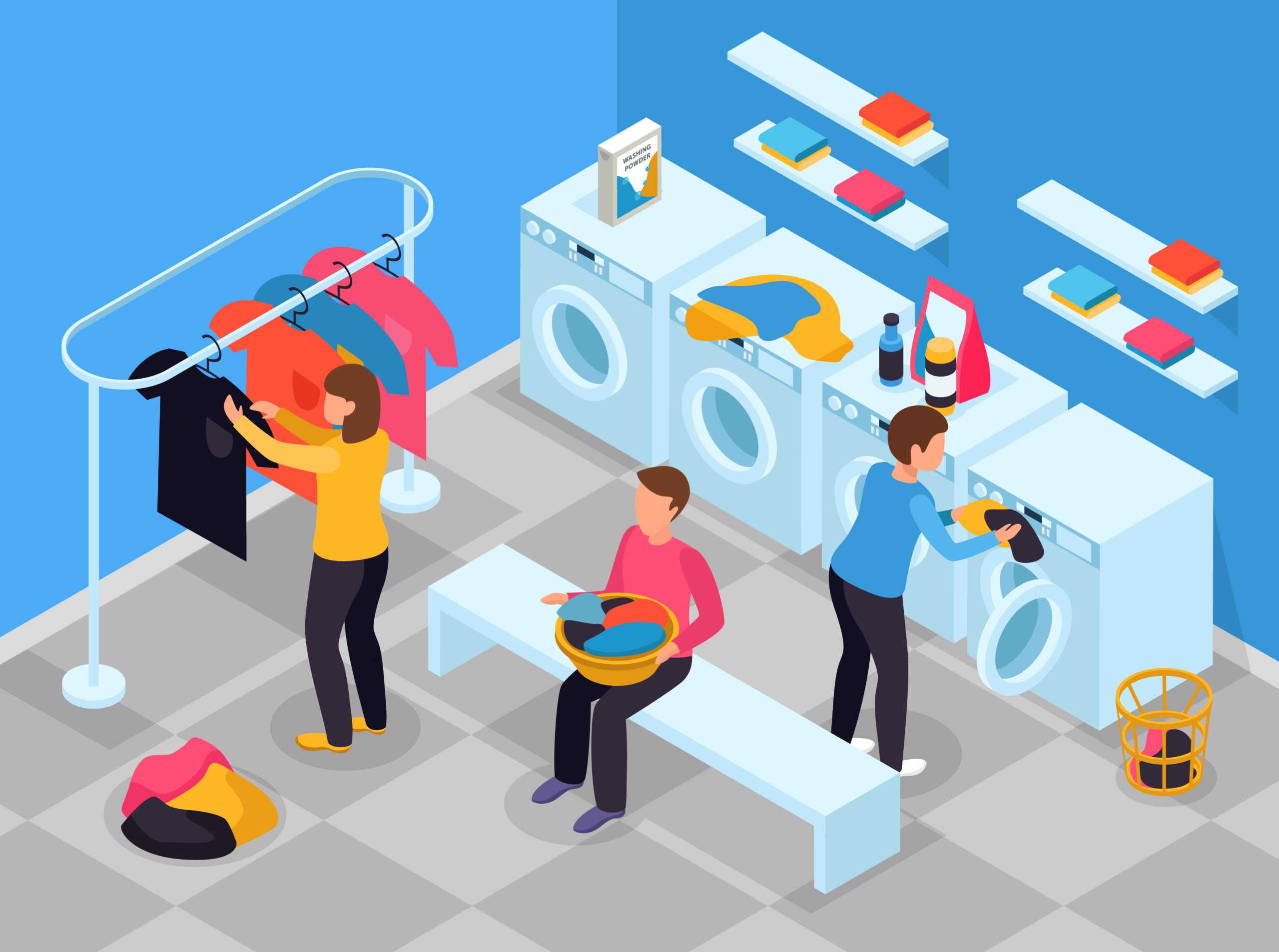 laundry business franchise - before and after results