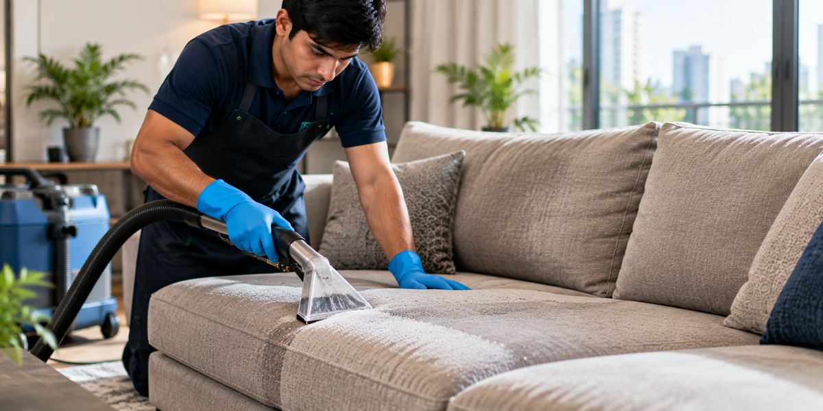 sofa cleaning service in gurugram - professional care by Cloud Dhobi